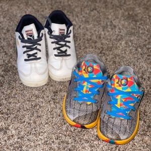 Toddler boy KD nikes & puma Romas